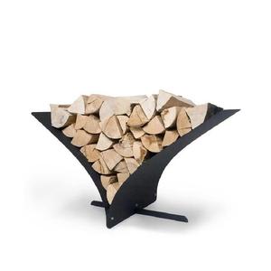 Nouvel Arrivage – Support Robuste en Fer Classique Revêtu de Poudre pour Bûches de Bois, Intérieur/Extérieur, Taille et Forme Personnalisables - Product Image 1