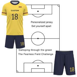 Maillots de football en gros, uniformes de club de football, logo personnalisé, séchage rapide, t-shirt de sport pour femmes, maillot de football - Product Image 6