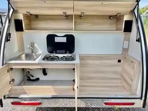 Remolque de Viaje 4x4 Tipo Lágrima NU CAMP BAREFOOT 2024, Mini Caravana Ligera de Acero Inoxidable, Compre 3 y Lleve 1 Gratis Original - Product Image 3