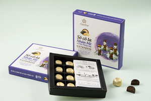 Cacahuetes Vietnamitas de Alta Calidad, Sésamo y Chocolate, 80 g, 8 Piezas, Certificación ISO, Hecho en Vietnam, Legendario - Product Image 5