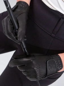 Signature <b>Synthetic</b> <b>Leather</b> Horse Riding Gloves Comfortable Breathable Equestrian Gloves Factory OEM Custom Wholesale - Product Image 4