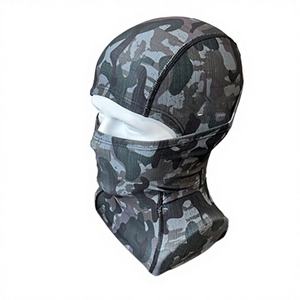 Cagoule tactique camouflage haute élasticité en maille respirante, protection intégrale du visage et du cou contre les UV pour la chasse - Product Image 1