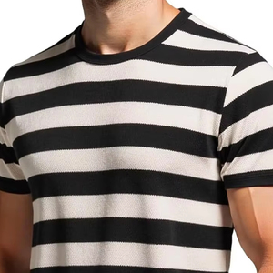 T-shirts en coton pour hommes, coupe classique, durables, élégants, manches courtes, col rond, uni, streetwear - Product Image 4