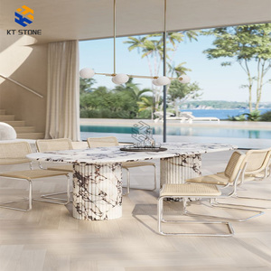 Tavoli <span class=keywords><strong>da</strong></span> <span class=keywords><strong>Pranzo</strong></span> in Marmo Non Lucido, Tavolo in Pietra per <span class=keywords><strong>Arredamento</strong></span> <span class=keywords><strong>Moderno</strong></span> di Casa, Hotel, Appartamento e <span class=keywords><strong>Sala</strong></span> <span class=keywords><strong>da</strong></span> <span class=keywords><strong>Pranzo</strong></span> - Product Image 4