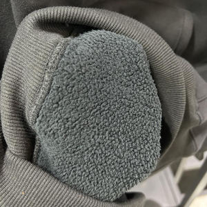 Cotton Fleece Knitted Washed Custom Unisex Zipper Front <b>Hoodies</b> 360gsm Heavyweight Eco-Friendly Waterproof Vintage Oversized - Product Image 3