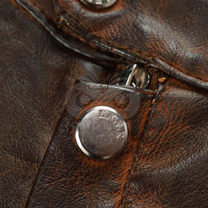 Veste en cuir de haute qualité avec logo personnalisé, veste d'hiver, vêtements de mode, veste en cuir pour homme - Product Image 4