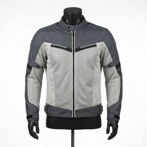 <b>Men</b>’s Premium Leather Motorcycle <b>Jacket</b> with CE Armor Protection Waterproof Motorcycle Riding <b>Jacket</b> for <b>Men</b> with Logo - Product Image 1