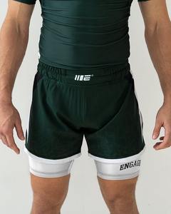 Shorts MMA Engage, construction premium, coupe régulière, tissu extensible respirant, séchage rapide, durable, unisexe, entraînement, fitness, athlétique - Product Image 2