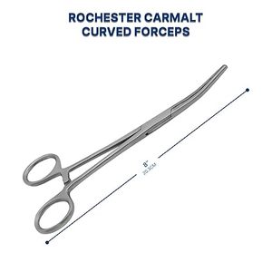 Pince hémostatique chirurgicale Rochester Carmalt Angiotribe de qualité supérieure, outil de serrage durable à verrouillage, certifiée STML Classe I - Product Image 4