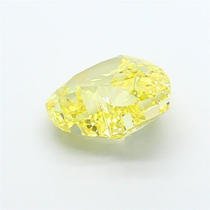 Diamante Sintético Suelto de 4.12 Quilates, Corte Corazón, Color Amarillo Intenso, Cultivado en Laboratorio, Claridad VS1, Corte Excelente, Certificado IGI - Product Image 3