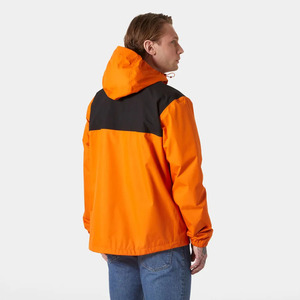 Chaqueta Deportiva Ligera para Hombre, Cortavientos, Impermeable, Transpirable, con Capucha y Cuello Alto, Acolchada, Estilo Urbano - Product Image 2