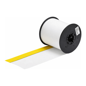 Brady Vinyl <b>Label</b> Tape with Header Stripe for MiniMark Printer All-Weather Permanent Adhesive - Product Image 3