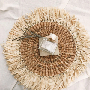 Meilleures ventes : Sets de table classiques en jonc de mer naturel tressé, style bohème, faits main, écologiques, épaisseur 2 mm, meilleur prix - Product Image 2