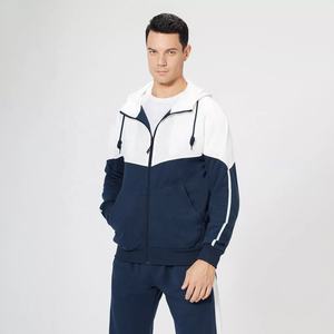 Chaqueta cortavientos con cremallera personalizada de alta calidad para hombre, chándal deportivo de nuevo diseño con cierre de cintura elástica para adultos - Product Image 2