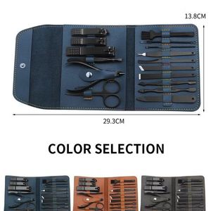 HABI INDUSTRIES Professional Manicure & Pedicure Kit-Stainless Steel Classic Luxurious <b>Nail</b> Clippers Scissors Files for All Ages - Product Image 5