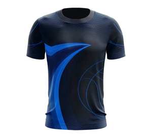 เสื้อกีฬาคุณภาพสูง ผลิตจากโพลีเอสเตอร์ 100% เป็นมิตรกับสิ่งแวดล้อม รับผลิตเสื้อแบบซับลิเมชั่น พิมพ์ลายตามสั่งสำหรับผู้ชาย ขายส่งจากโรงงาน - Product Image 3