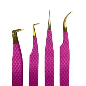 Pinzas para Pestañas de Acero Inoxidable con Punta de Fibra, Dentadas, con Opción de Logotipo Personalizado - Venta al por Mayor - Product Image 6