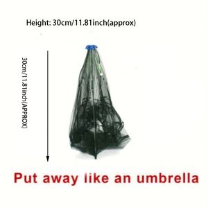 Foldable <b>Aquaculture</b> <b>Trap</b> for Fishing Bait Crab Net to Catch Crawdad Shrimp and Minnow Cast Dip Cage - Product Image 3