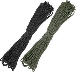 Cordon <span class=keywords><strong>de</strong></span> tente réfléchissant vert foncé, cordes <span class=keywords><strong>de</strong></span> camping, lignes <span class=keywords><strong>de</strong></span> maintien ultralégères, corde paracorde à 3 brins pour tentes <span class=keywords><strong>de</strong></span> camping, bâches et randonnée - Product Image 3