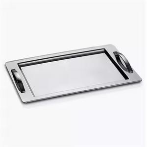 Gift Decor Metal Chocolate <b>Tray</b> Stainless Steel Serving <b>Tray</b> for Candy <b>Snacks</b> Home - Product Image 2