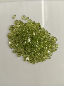 Peridoto Verde Natural, Corte Octogonal de 5x3MM, Gema Suelta de la Mejor Calidad para la Elaboración de Collares - Product Image 4