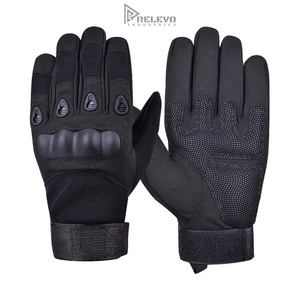 Protective Motorcycle Riding Gloves with Reinforced Knuckle Guard, Soft <b>Synthetic</b> <b>Leather</b> & Breathable Design - Product Image 2