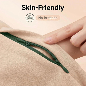 3 #   Fermeture éclair invisible en nylon à extrémité fermée avec curseur autobloquant pour vêtements et textiles de maison - Accessoires de confection en gros usine - Product Image 3