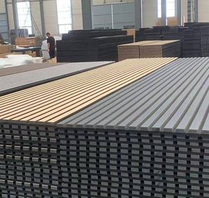 Panel de Pared Decorativo para Interiores, 1220*2440mm *20mm, Venta Caliente en Vietnam, Panel de MDF con Aislamiento Acústico, Ecológico, para Almacenes y Escuelas - Product Image 4