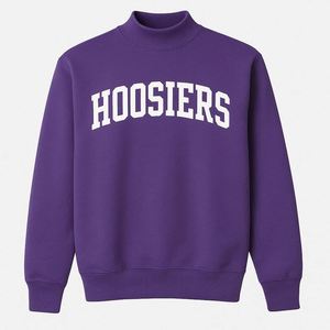 Classic Casual Style Mockneck Sweatshirt Women Loose Oversized Pullover Soft Fleece Warm Winter Outfit Top - Product Image 1