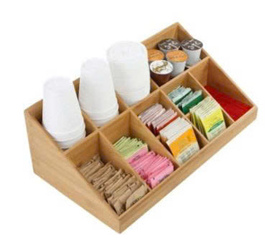 Étagère de rangement à trois niveaux en bambou pour articles de cuisine, type minimaliste sur pied, organisateur multifonctionnel - Product Image 6