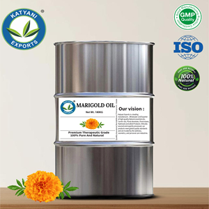 น้ำมันหอมระเหยดอกดาวเรือง (Tagetes Erecta) บริสุทธิ์ 100% จากธรรมชาติ  สกัดด้วยวิธีการกลั่นด้วยไอน้ำ - Katyani Exports Madhya Pradesh - Product Image 3