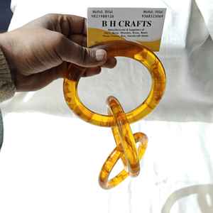 งานศิลปะตกแต่งผนังแบบโซ่เชื่อมต่อทรงกลมเรซิ่นอีพ็อกซี่สมัยใหม่ ดีไซน์ศิลปะสวยงาม - Product Image 3