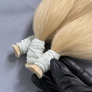 CDYHAIRVN ชุดผมสีบลอนด์แบบธรรมชาติ ลอนตรงแบบซุปเปอร์ดับเบิ้ลดรอน ไม่หลุดร่วง # ผู้จัดจำหน่ายผมบลอนด์สีขาวเบอร์ 613 แบบขายส่ง - Product Image 2