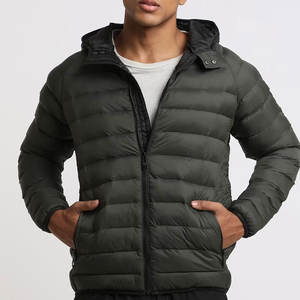 Wholesale Price <b>Men</b> Puffer <b>Jackets</b> Workout Light Weight <b>Casual</b> Outdoor Waterproof All Season Puffer <b>Jackets</b> - Product Image 1
