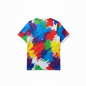 ชุดฟุตบอลแบบสั่งทำ OEM พร้อมลายพิมพ์แบบ Sublimation คอเสื้อแบบริบ ระบายอากาศได้ดี แห้งเร็ว ผ้าเนื้อแน่น คุณภาพระดับมืออาชีพ - Product Image 4