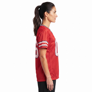 Maillot de lacrosse personnalisé pour femmes, léger, en mesh, sublimation, sur mesure - Product Image 3