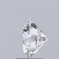 Diamante Cultivado en Laboratorio de Corte Excelente, 9 CT, VVS2, Color E, Forma Redonda Alargada, Certificado IGI, HPHT CVD, Diamante Suelto para Anillo de Compromiso