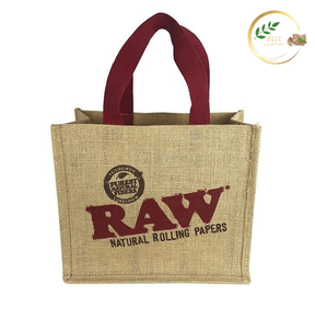 Sac fourre-tout en jute personnalisé en gros, durable, réutilisable, écologique, avec longues poignées - Product Image 2