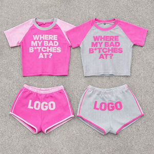 Ensemble Loungewear Femme Été 2026 Imprimé Léopard Streetwear T-shirt Manches Longues et Short 2 Pièces - Product Image 5