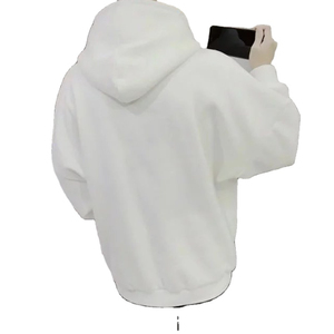 Classic Drawstring Hooded Pullover - Minimalist Basic <b>Long</b> <b>Sleeve</b> Casual Sweatshirt Fleece <b>Top</b> For <b>Men</b> - Product Image 5