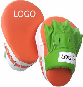 Manoplas de enfoque de cuero para boxeo Muay Thai MMA Kick Boxing Punzonado Entrenamiento con almohadillas de enfoque de objetivo manual - Product Image 1