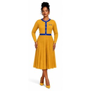 Women Classic Button Front <b>Dress</b> <b>Long</b> Sleeve Tailored Midi Outfit Elegant Casual Office Fashion Custom Wholesale Women - Product Image 1
