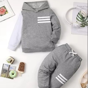 Ensemble de vêtements pour enfants de haute qualité, deux pièces, été, garçons, filles, t-shirt et short à motifs de dessins animés, streetwear décontracté, vintage - Product Image 1