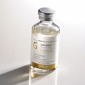 Ampolla Facial de Oro 24K Essello, Ampolla de Oro Real para una Piel Radiante, Ampolla Nutritiva para la Piel, Suero Iluminador de Oro - Product Image 2