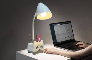 Lámpara de Mesa LED Decorativa con Forma de Animal, 8W, Iluminación de Doble Color, Cuidado de la Vista, para Habitación Infantil, Estudio y Oficina - Product Image 5