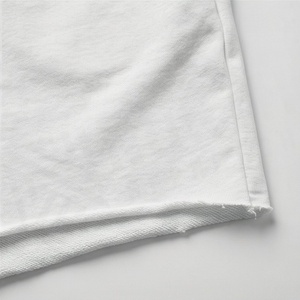 Women's <b>2</b> <b>Piece</b> Knitted Cotton Shorts <b>Set</b> Asymmetrical Neck Short Sleeve Loose Fit Solid <b>White</b> Casual Spring Summer Wear - Product Image 6