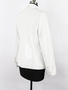 Vestes de mode hip-hop pour femmes, vente en gros, veste en cuir PU surdimensionnée, OEM, séchage rapide, streetwear d'hiver, veste pour femmes - Product Image 4