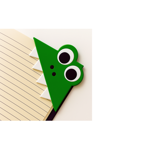 Marque-page d'angle réutilisable en PVC au design original, papeterie de qualité, cadeau de bureau, rentrée scolaire, OEM ODM Monster - Product Image 1