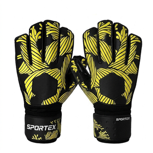 ถุงมือผู้รักษาประตูคุณภาพสูง พรีเมียม น้ำหนักเบา ระบายอากาศได้ดี สำหรับกีฬากลางแจ้ง เหมาะสำหรับผู้ชาย ผู้หญิง ฝึกซ้อม รับผลิตแบบ OEM - Product Image 1
