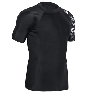 Latest Design Comfortable Women's <b>Neoprene</b> Breathable Short Sleeve Rash Guard Shirts with Front Logo Custom Sublimated Wholesale - Product Image 4